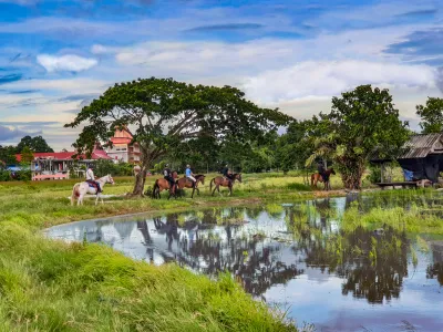Pusin farm horse riding - Rayong