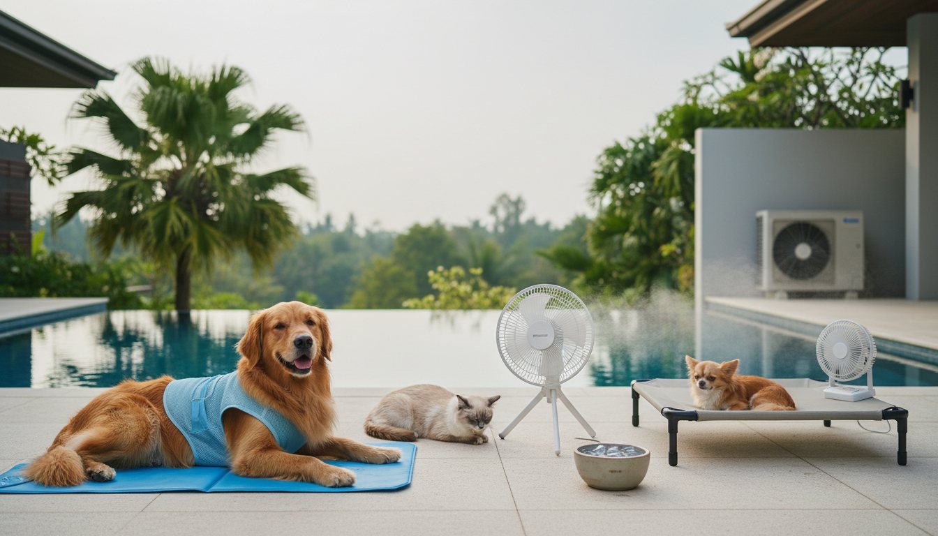 Cooling Tech for Pets: Mats, Vests, and Fans That Actually Help