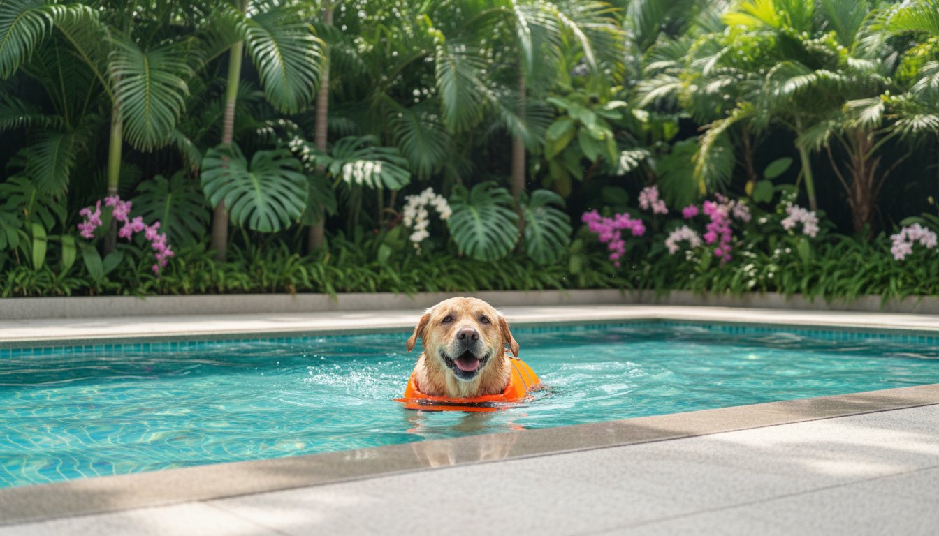 Teaching Your Dog to Swim Safely in Thailand