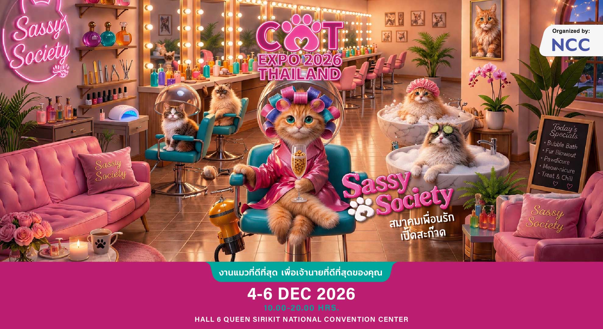Cat Expo Thailand 2026 — Sassy Society