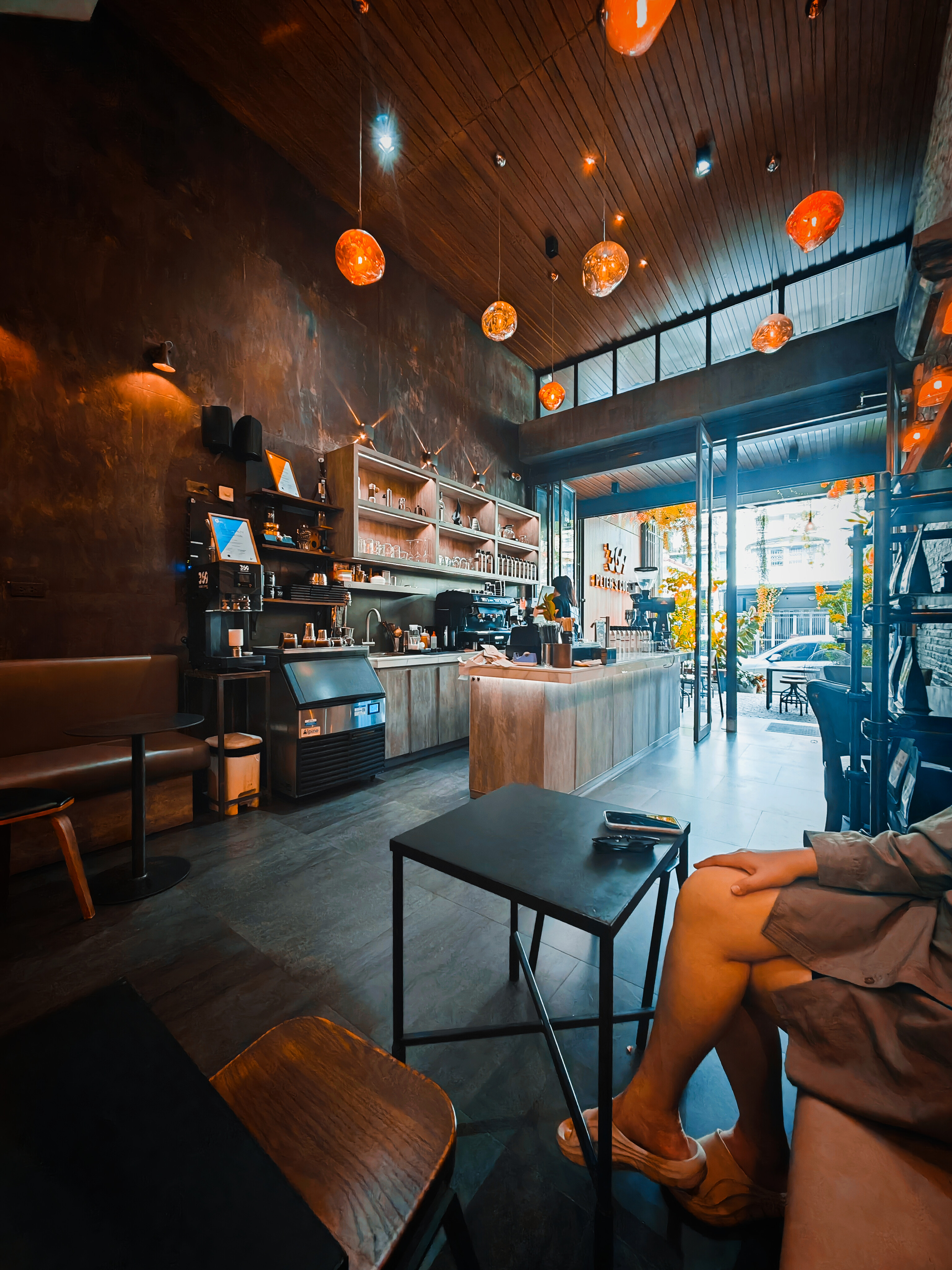 Peter's coffee roaster